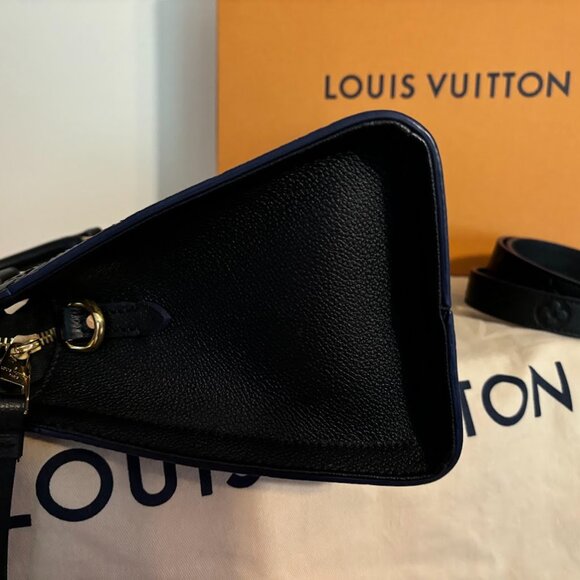 RARE Louis Vuitton Sully Tote Monogram Empreinte Leather PM - Black - Picture 8 of 16